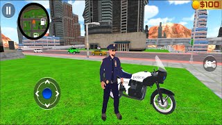 Police Bike Patrol Cashed Stranger - Android GamePlay On PC screenshot 2