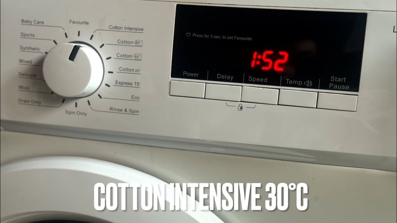 Logik L612WM16 - Cotton Intensive 30°C