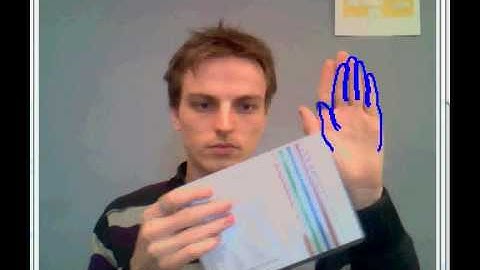 Chamfer Distance based hand detection