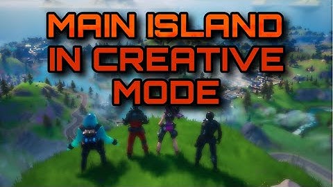 How to get to the main island in fortnite creative mode *New Method*