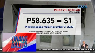 Bsp – Pansamantala Lang Ang Paghina Ng Piso Kontra-Dolyar | Unang Balita