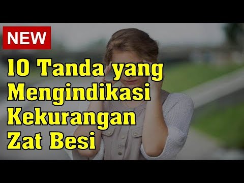 10 Tanda yang Mengindikasi Kekurangan Zat Besi