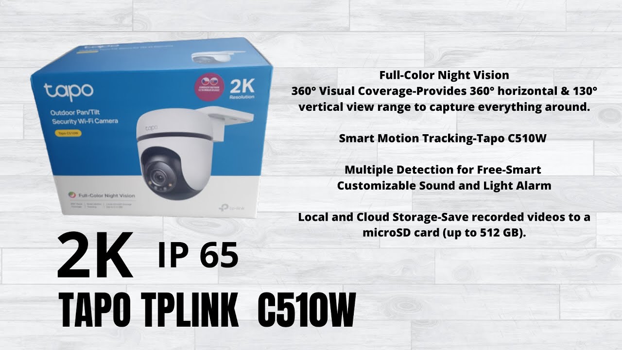 Tapo C510 W- Výborná kamerka od TP LINK 