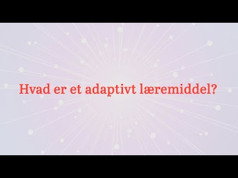 Video: Hvad er adaptive færdigheder?