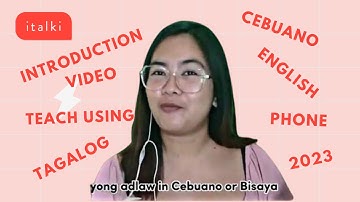 Italki Introduction Video (2023)