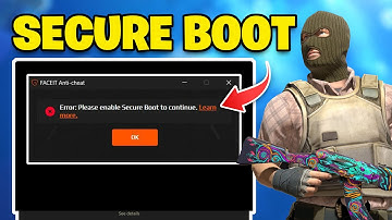 Secure Boot Needs To Be Enabled in Faceit FIX✅ 🎮