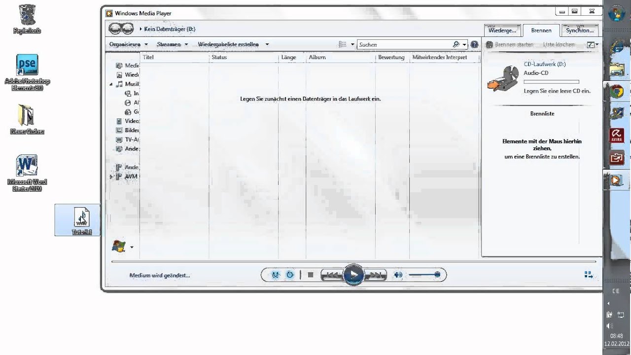 Musik Auf Cd Brennen Youtube