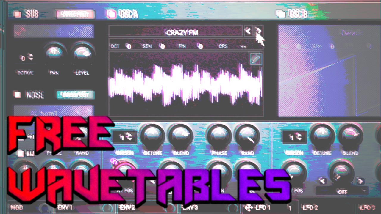 Free wavetables pack