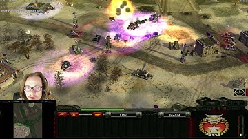 C&C Generals Zero Hour Contra Mod Nuke General Challenge Part 2 - VS Toxin