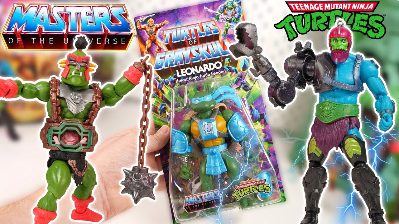 TORTUES NINJA 4 figurines Classic Collection 1988 Playmates