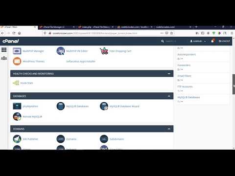 How to Create & Connect mySql Database  to Website using cPanel | phpMyAdmin | Hostgator cPanel