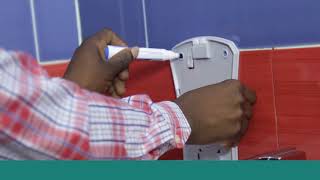 TTP Hygiene - How to Install VIALLI LIQUID SOAP DISPENSER in the Washroom . #Affordablehygiene