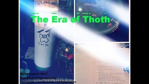 LBRP + Thoth + Crystal Scrying via John Dee + Thoth Visitations + Two Keys