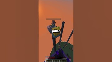 It really is better than pillars! #minecraft #gaming #minigames #hypixel #server #shorts