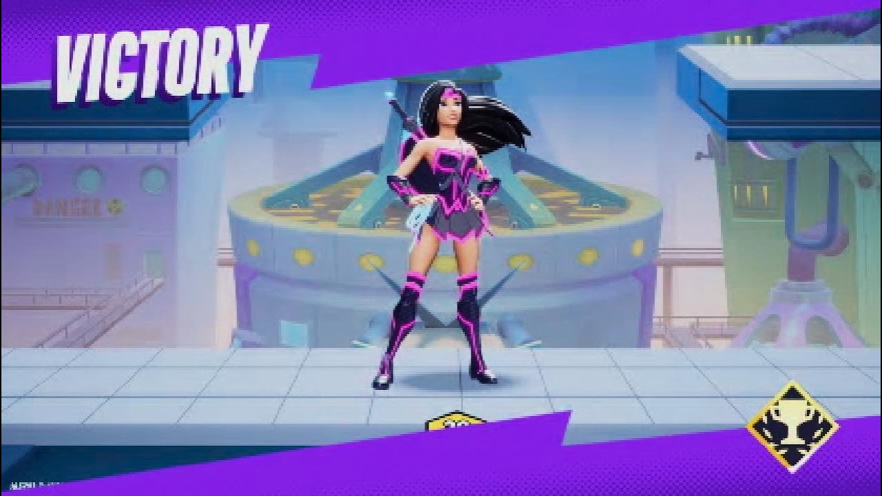 Multiversus. Wonder Woman Wins. Free For All and Rage Quitting Rick in 1v1!