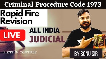 Rapid Fire Revision Of Criminal Procedure Code 1973| Section 36 37 38 39 40 Of CrPC 1973 By Sonu Sir