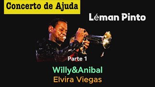 Willy&Anibal e Elvira Viegas,no Concerto de Beneficiéncia a Léman Pinto na Galeria/Parte 1...🙏✨💪🎶✔👌👍