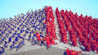 100x ACIENT ARMY ⚔️ vs 💀 100x SPOOKY ARMY / Totally Accurate Battle Simulator ( TABS ) screenshot 3