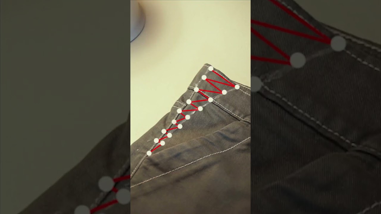 COMO ACHICAR UN PANTALON 