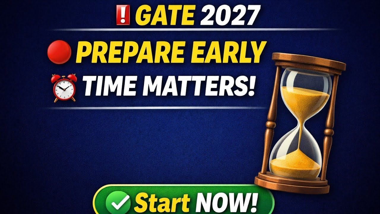 GATE 2027: Abhi Shuru Nahi Kiya Toh Bahut Der Ho Jayegi! ⚠️