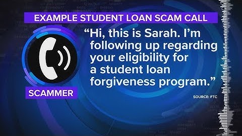 Scam alert: Signs of fake student loan forgiveness messages