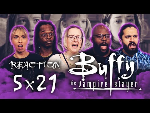 This is our gift | Buffy the Vampire Slayer 5x21 "The Weight of the World" | Normies Group Reaction