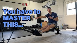 The MOST IMPORTANT position for FASTER and CONFIDENT ROWING