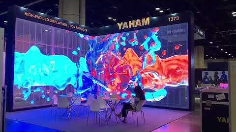 Yaham P10 Transparent Display!