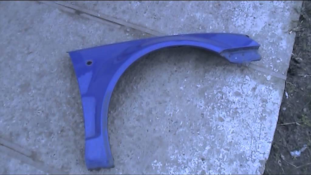 Крыло правое Шкода суперб - YouTube