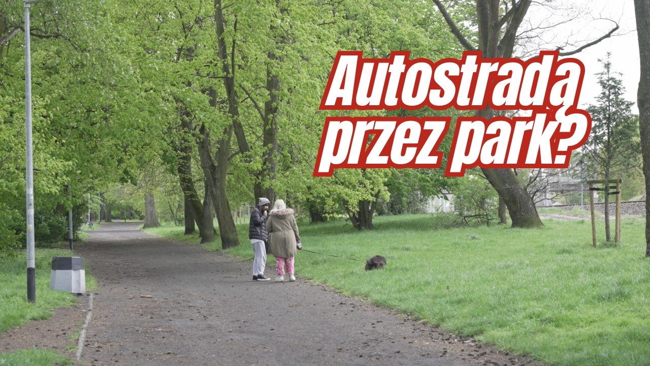 Autostradą przez park