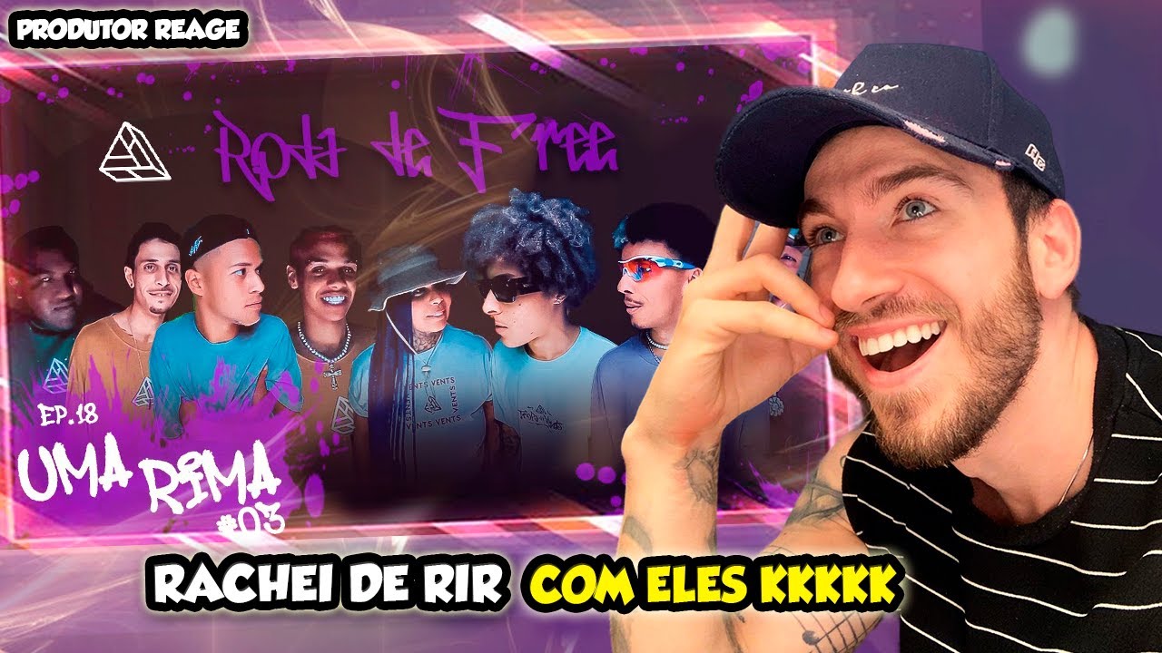 Produtor Reage RODA DE FREESTYLE - EP.18: UMA RIMA #03 (REACT)