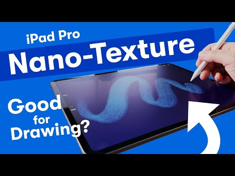 2024 iPad Pro: Artist Review Of Nano-texture Glass - Perfect For Drawing?