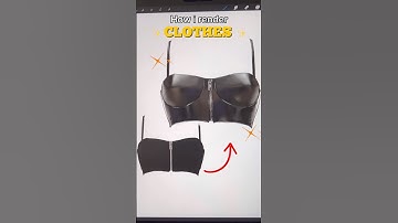 How i render ✨ Clothes ✨ #tuto #tutorials #tutorialyoutube #tips #tipsandtricks #anatomy #study