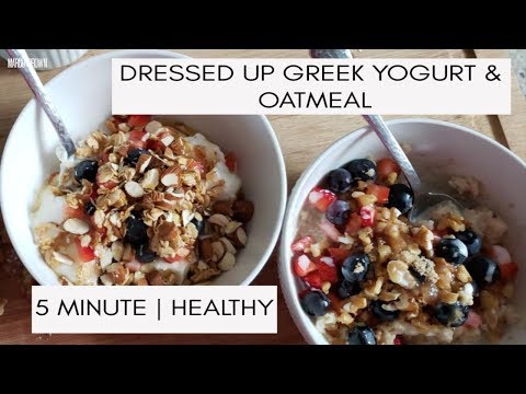 Video: Oatmeal With Yogurt - A Step By Step Recipe With A Photo