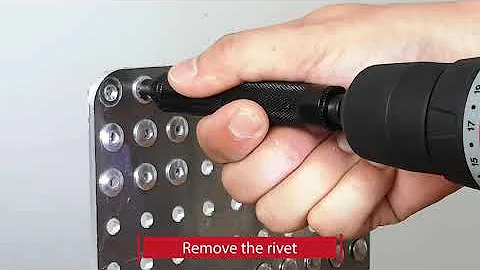 rivet removel tool