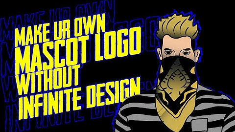 How To Make  Ur Own Mascot Logo In Android Phone Without Infinite Design By SS Gaming