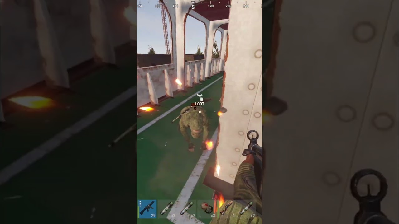 Taking Cargo 1day into wipe #rust #rustPvP
