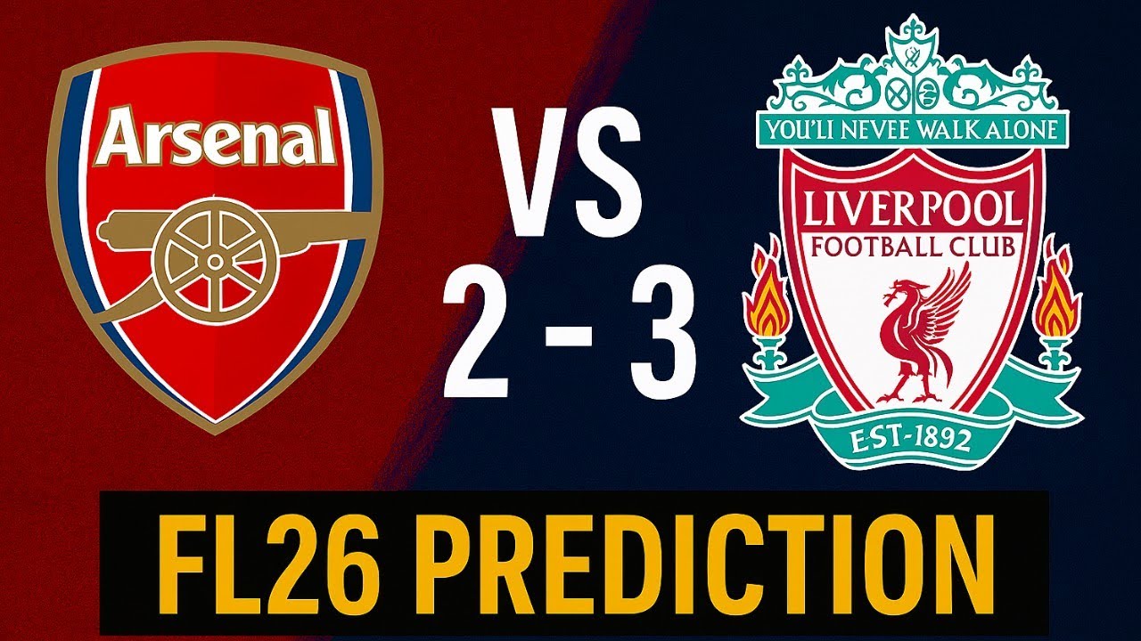 Arsenal VS Liverpool // Matchweek 21 Premier League 2026 (Prediction)