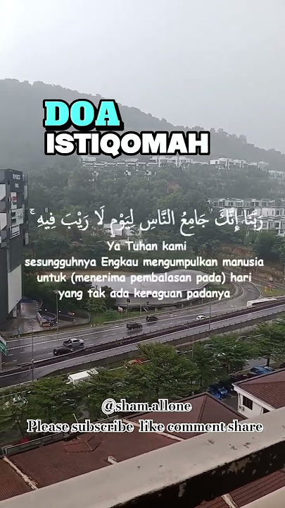 DOA istiqamah