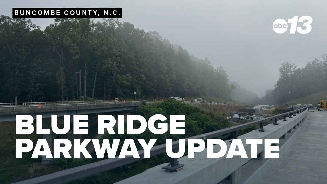 Blue Ridge Parkway bridge over I-26 set to open