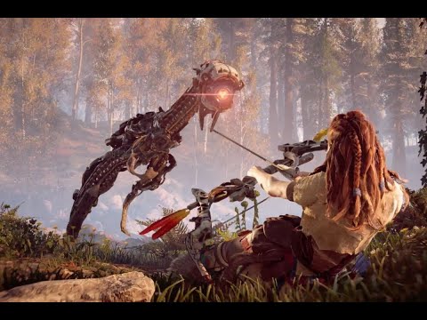 Видео: №35 Horizon Zero Dawn. Гея-Прайм и Копьё Сайленса