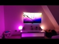 Philips Ambilight + 3 x Lightstrip + 3 x Bloom + Hue in HD