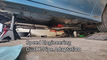 4th Gen Dual X-pipe setup on LS Third Gen Camaro