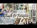 Trash to Treasure / What I made this week /  REPURPOSED HOME DECOR  / FARMHOUSE UPCYCLES