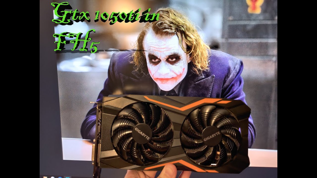 GTX 1050 TI in FH5