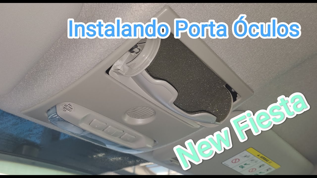 Instalando Porta Óculos da Ecosport/Ranger no New Fiesta