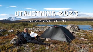 Utrustning för ensamvandring 2023 [fjällvandring, vandring, friluftsliv]