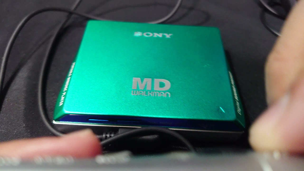 ポータブルMDプレーヤー】SONY MZ-E75 - YouTube