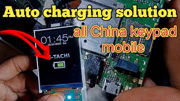 all keypad China mobile auto charging solution #technicalIrfan mobile