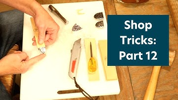 The Leather Element: Shop Tricks Pt. 12